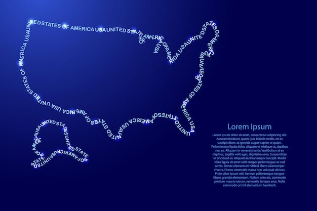 A stylized map of the United States with various smaller, distinct cloud icons scattered around the edges, representing niche cloud providers complementing the larger, central cloud giants, illustrating market diversification.