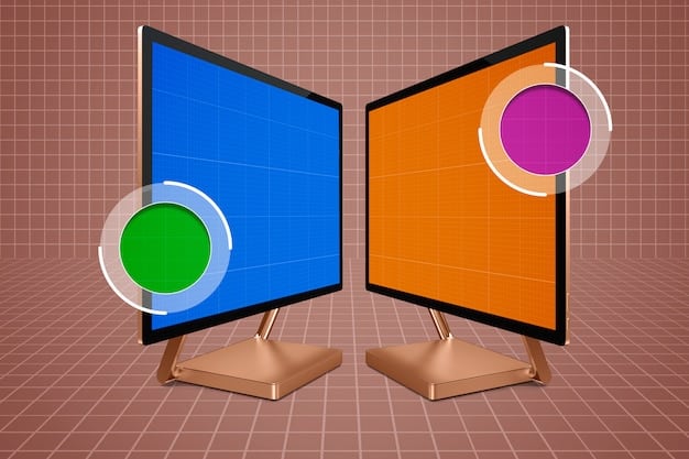 A side-by-side comparison of two monitor screens, one showing clear and crisp fast-motion gameplay, and the other showing significant ghosting or motion blur around the moving objects. The image is intended to visually represent the difference between a monitor with a low response time and one with a high response time, clearly demonstrating the impact of ghosting.