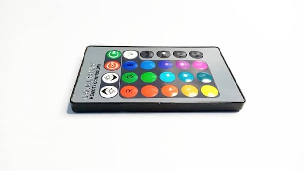 Screenshot of RGB control software showing options for adjusting brightness, color, and lighting effects. The software interface should be clean and user-friendly, displaying various customization options.