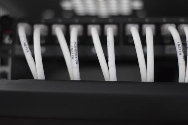 An inside shot of a Mini-ITX case, showcasing excellent cable management. Cables are neatly routed and tied down, allowing for optimal airflow and a clean aesthetic.